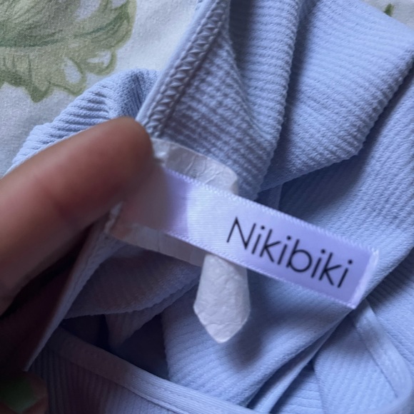 Periwinkle NikiBiki halter tank - Picture 3 of 3